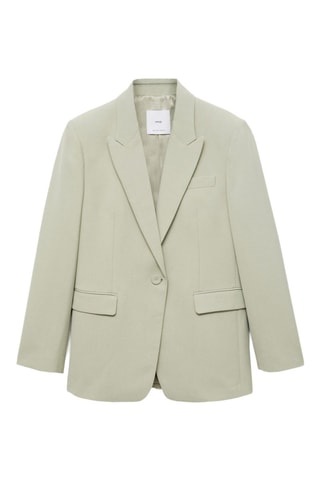 Blazer costume Lyocell - Vert clair