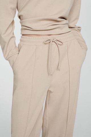 Pantalon droit coutures - Beige
