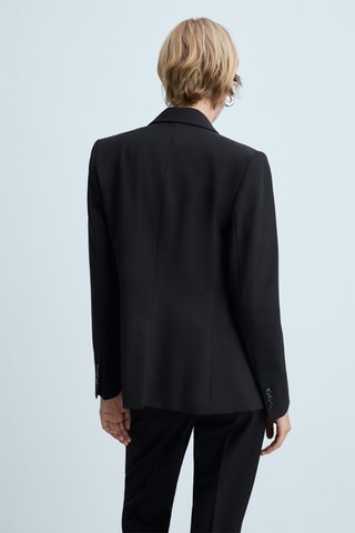 Blazer costume cintré - Noir