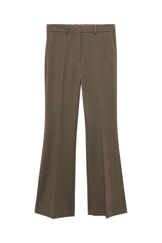 Pantalon flare poches - Vert