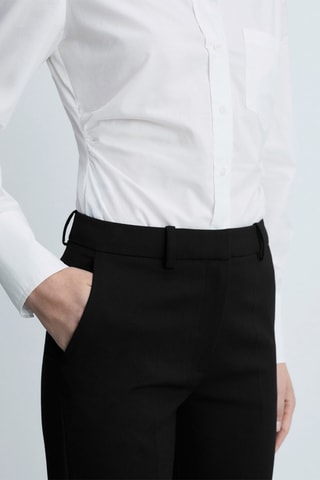 Pantalon flare poches - Noir