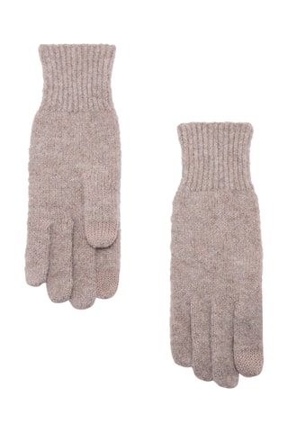 Gants en maille - Marron