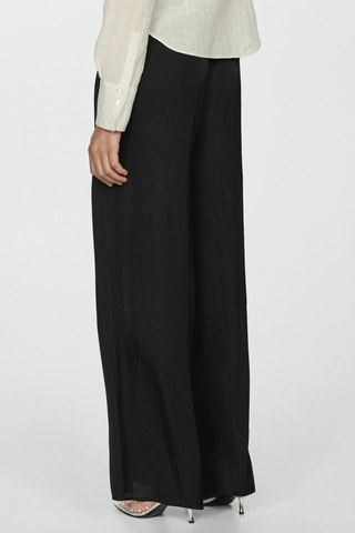 Pantalon fluide wideleg - Noir