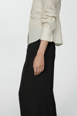 Pantalon fluide wideleg - Noir