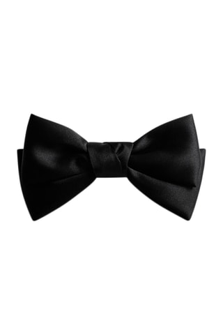 Pince à cheveux noeud - Noir