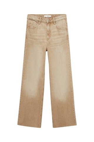 Jean Danila wideleg taille haute - Sable