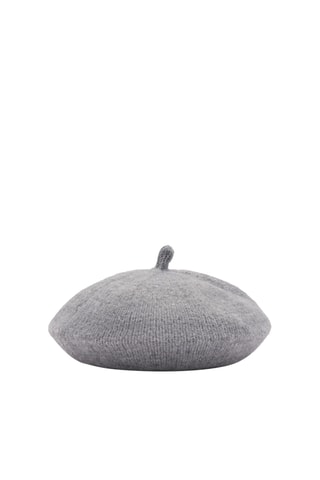 Béret maille - Gris chiné