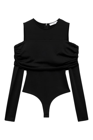 Body combiné épaules dénudées - Noir