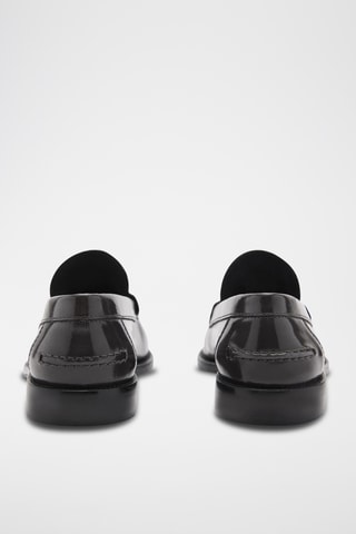 Mocassins cuir - Gris