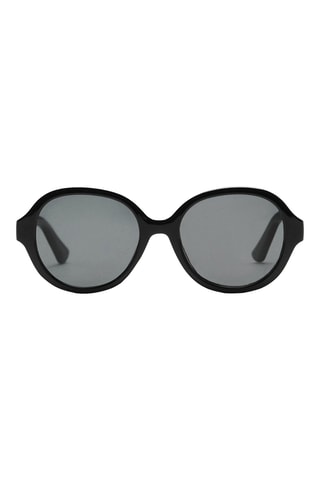 Lunettes de soleil monture ronde - Noir