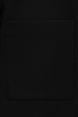 Veste crop poches - Noir