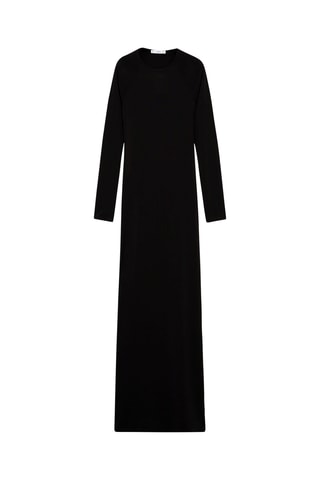 Robe longue dos nu - Noir