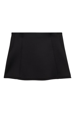 Minijupe taille normale - Noir