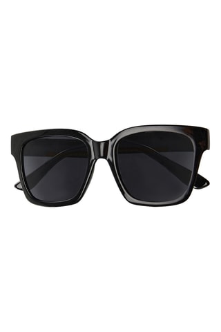 Lunettes de soleil monture carrée - Noir