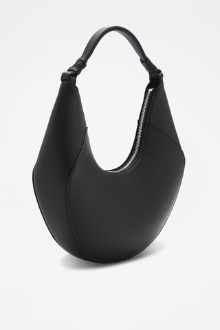 Sac porté épaule similicuir - Noir