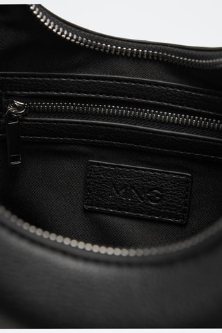 Sac porté épaule similicuir - Noir