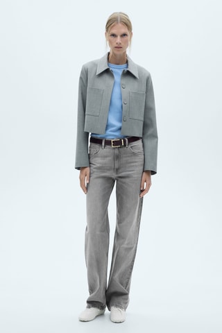 Jean Miami droit taille normale - Gris