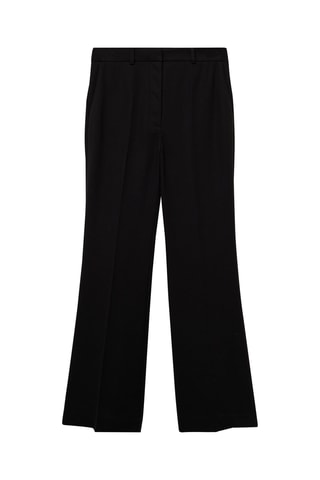 Pantalon de costume wideleg - Noir
