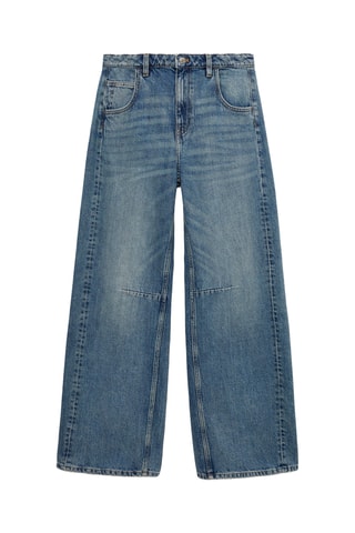 Jean wideleg taille normale - Bleu