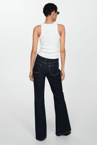 Jean Violeta flare rinse wash - Bleu