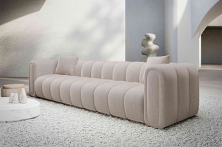 Canapé droit Luma - Beige