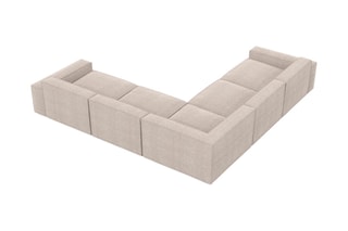 Canapé d’angle Lionel - Beige