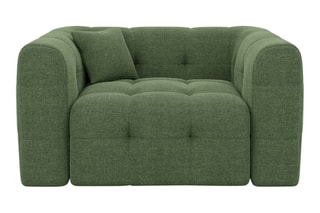 Fauteuil Baloo - Vert - En tissu structuré