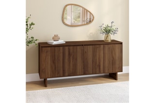 Buffet 4 portes Yumi - 160 x 75 x 40 cm
