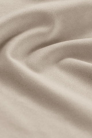 Lit-coffre avec sommier Colonel - Beige clair - Tissu velours