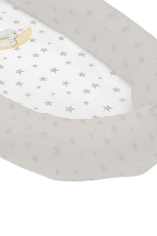 Bedverkleiner Marlon Night Wit - 48 x 90 cm