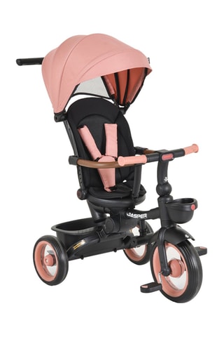 Driewieler Jasper - Roze - Vanaf 10 Maanden - Tot 25 kg