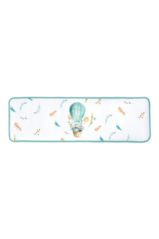 Mini-aanschuifwieg van Hout en Set Explorer Rabbit - Wit