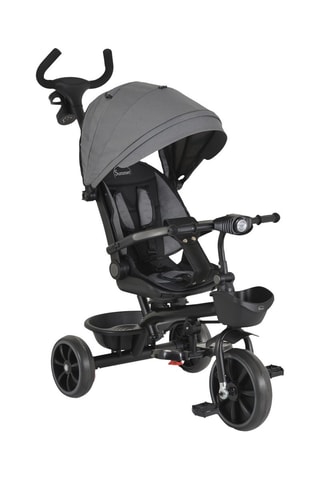 Driewieler - Grijs - Vanaf 12 maanden - T/m 25 kg