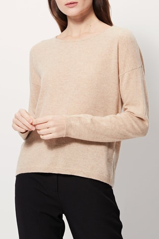 Kasjmier Trui Maraca Gemêleerd Beige