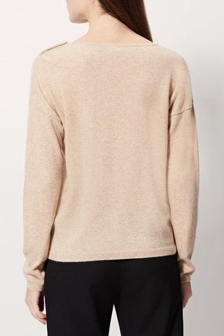 Kasjmier Trui Maraca Gemêleerd Beige