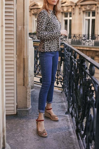 Blouse Antraciet