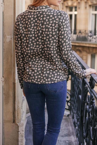 Blouse Antraciet