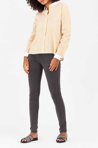 Blouse Geel en Wit