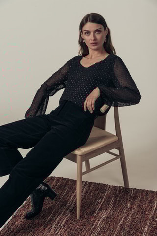 Top Tasade Zwart