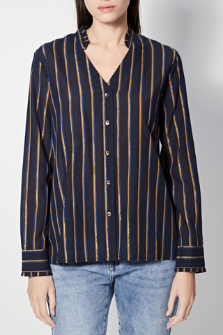 Blouse Canada Marineblauw