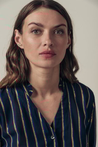 Blouse Canada Marineblauw