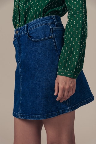 Blouse Carille Donkergroen