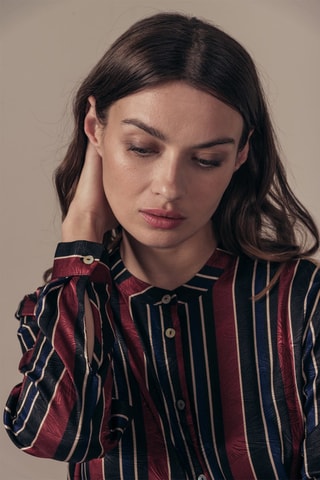 Blouse Chirika Marineblauw