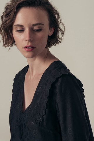 Top Tagazelle Zwart