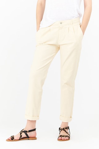 Pantalon droit - Écru