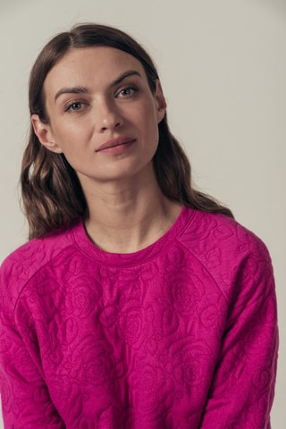 Sweater Silver Fuchsia