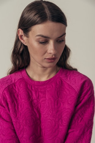 Sweater Silver Fuchsia