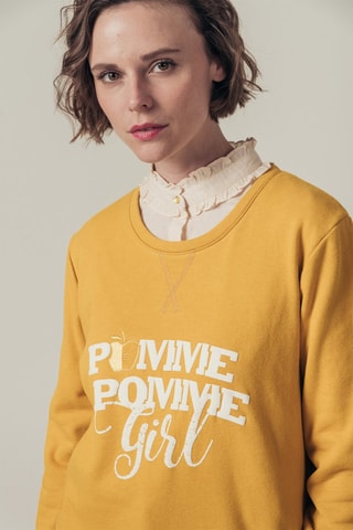 Sweater Mosterdgeel
