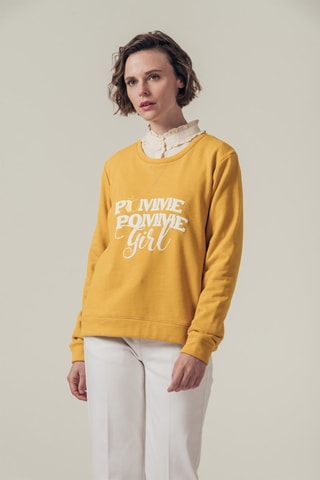 Sweater Mosterdgeel