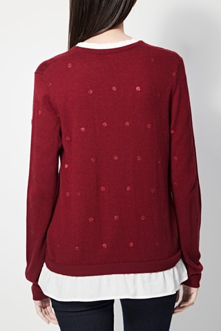 Trui Monarch Bordeauxrood